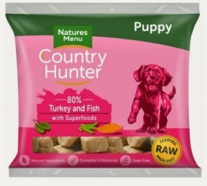 Natures Menu Country Hunter Puppy Turkey & Fish Nuggets